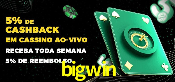 Promoções do cassino ao Vivo bigwin